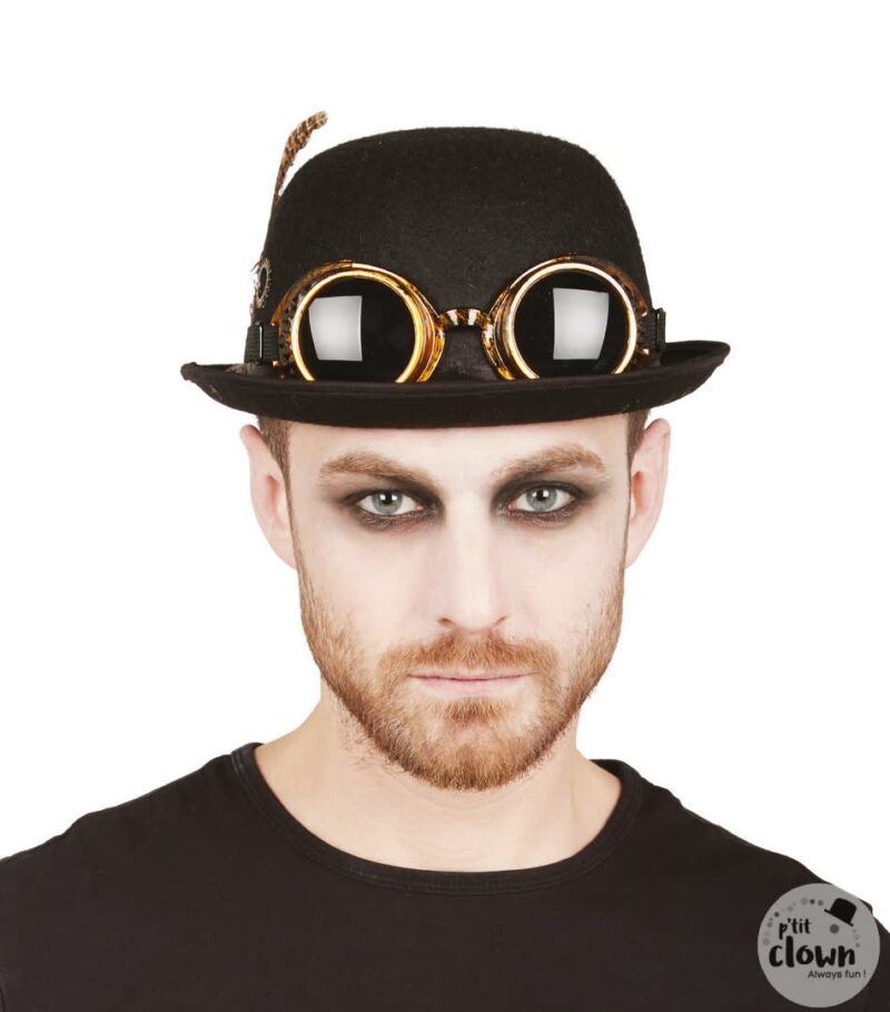 Chapeau boule steam punk