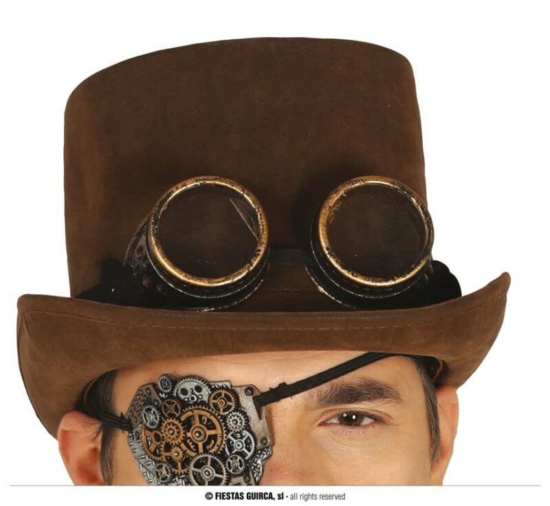 lunettes steam punk or