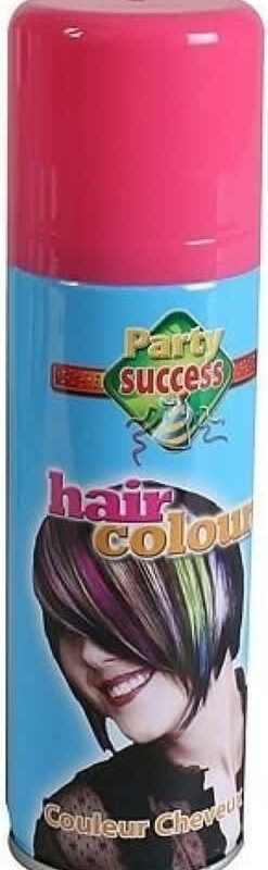 Laque cheveux rose