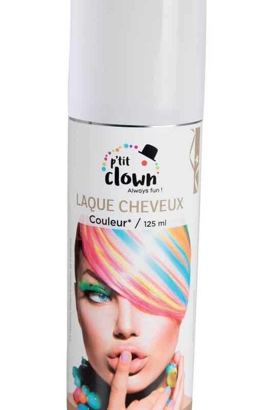 laque cheveux 125 ml blanc