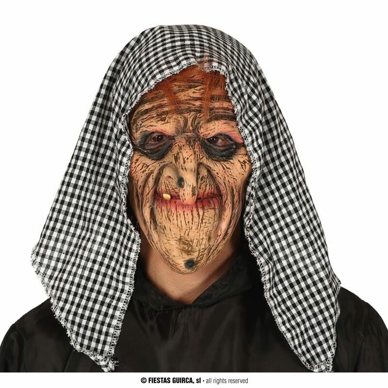 masque sorcière rousse