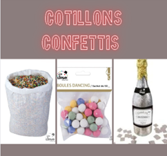 Confettis et cotillons