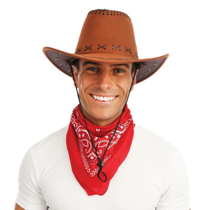 Chapeau de cow boy brun