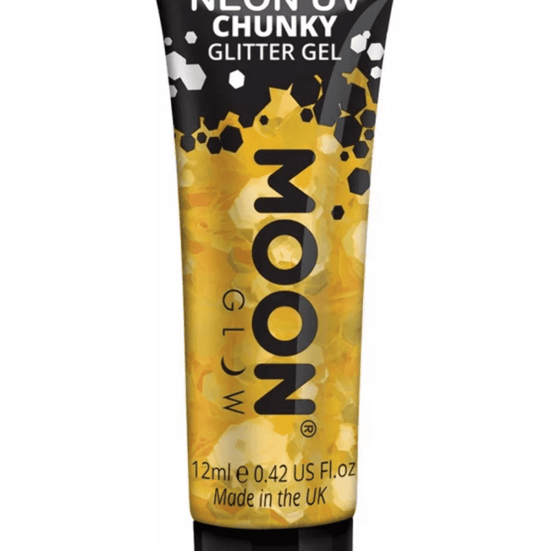 Tube paillettes gel moon or