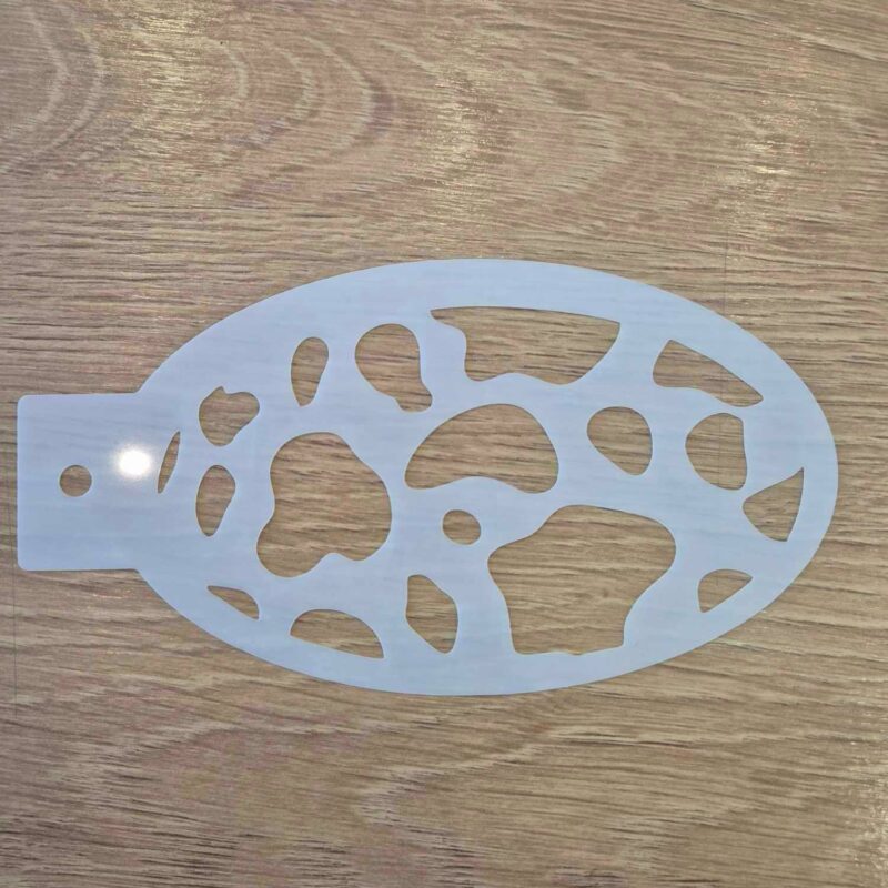 Pochoir motifs vache 14 cm/7.5cm