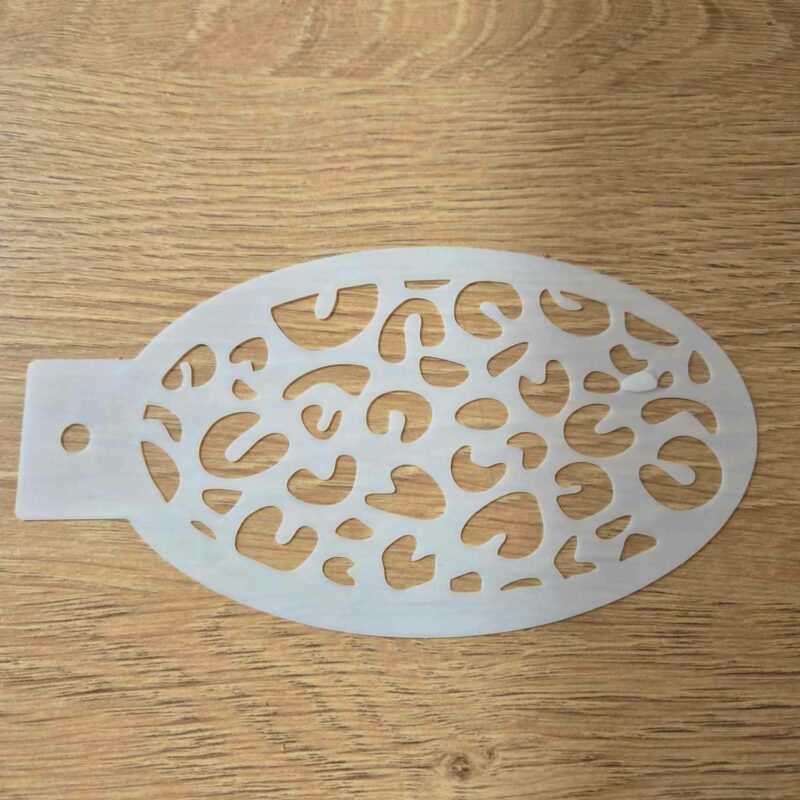 Pochoir motifs léopard 14 cm/7.5cm