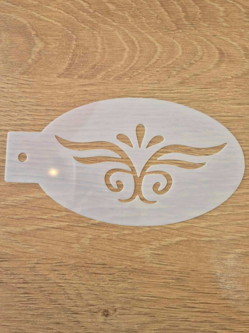 Pochoir couronne 14 cm/7.5cm