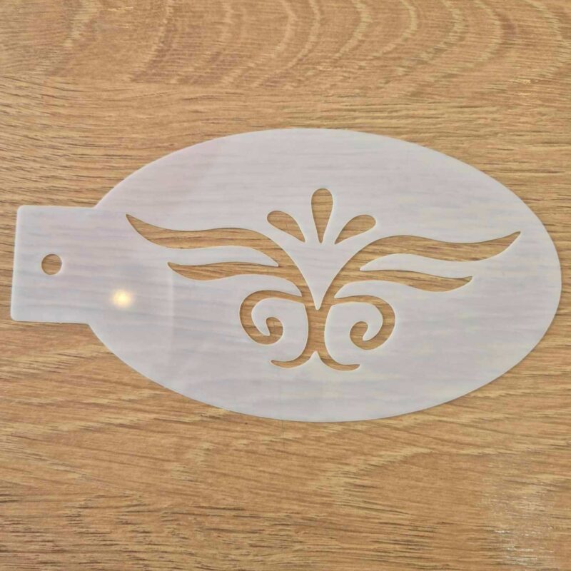 Pochoir couronne 14 cm/7.5cm