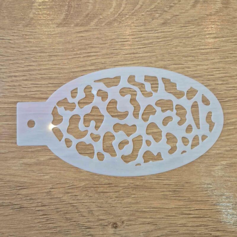 Pochoir motifs léopard 14 cm/7.5cm