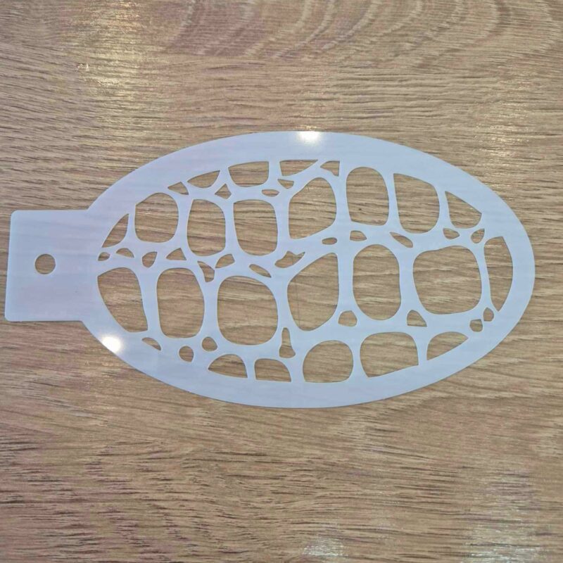 Pochoir motifs crocco 14 cm/7.5cm