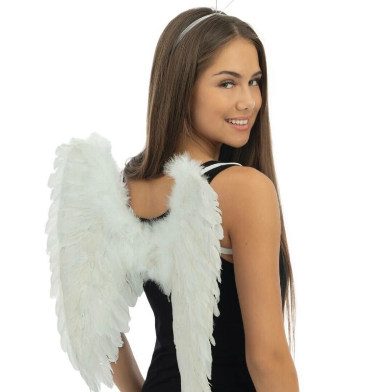 Serre tête d'ange blanc