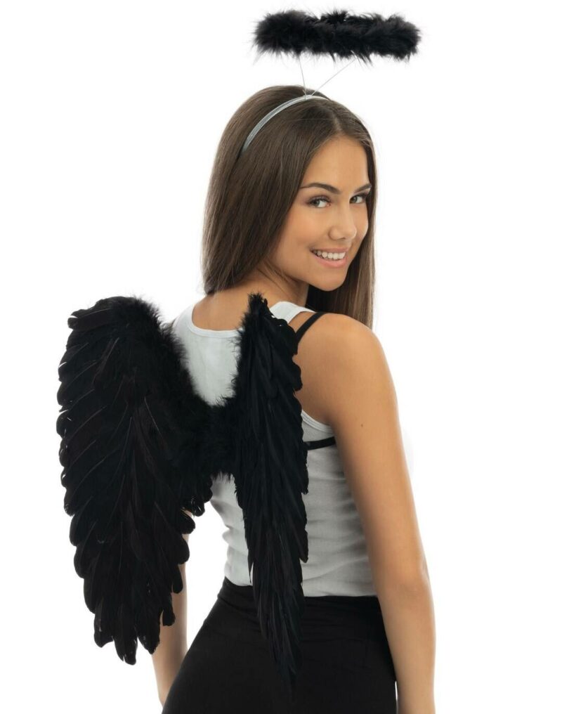 Serre tête d'ange noir