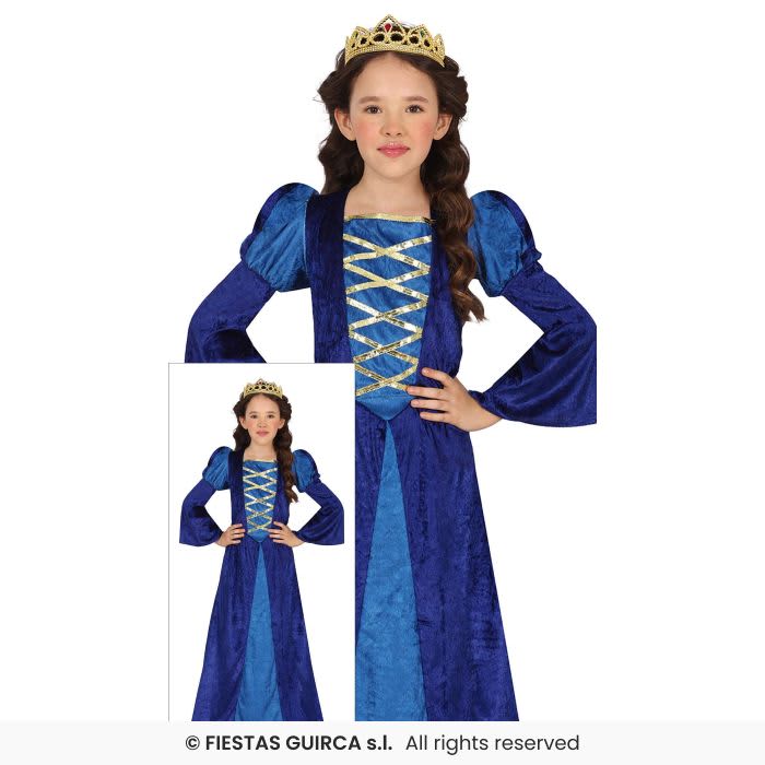 Robe médiévale Taille 7-9 ans