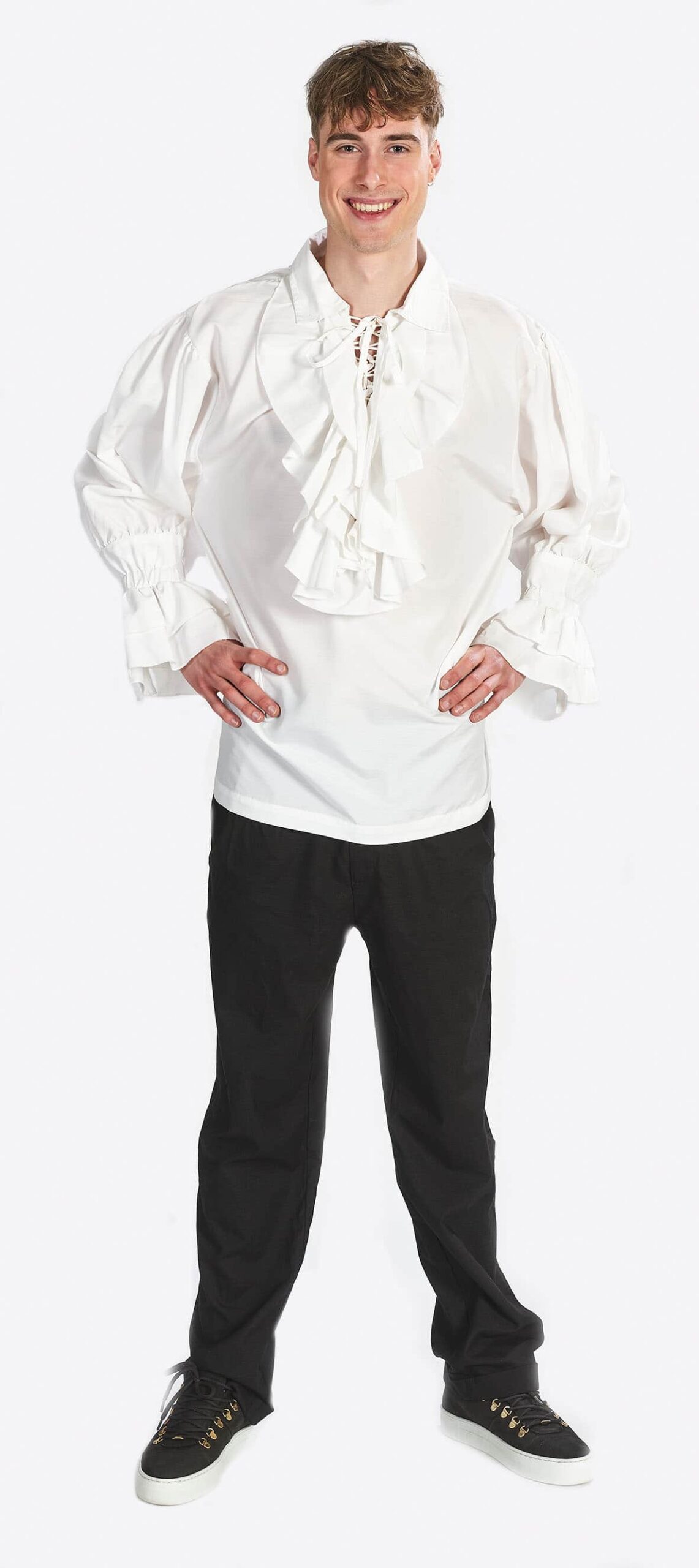Chemise blanche pirate Taille L