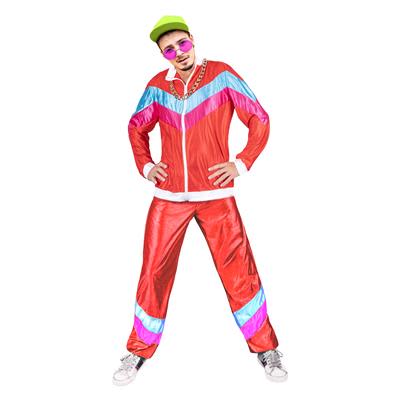 Jogging rouge éclatant Taille XS