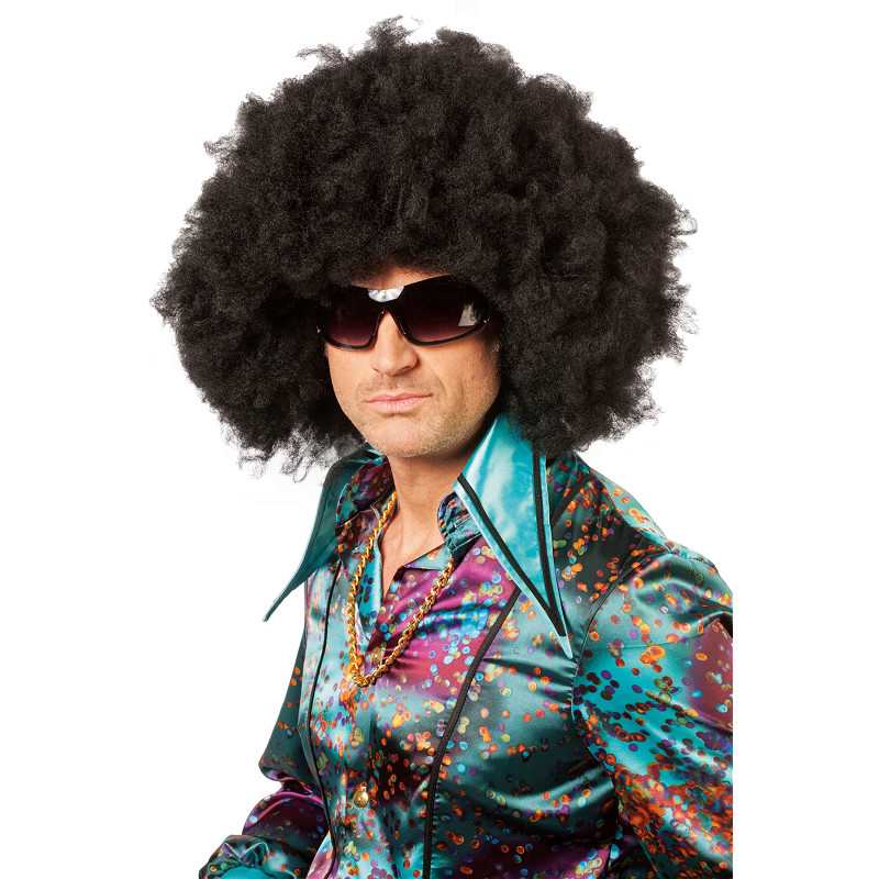 Perruque afro disco
