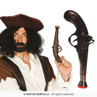 Pistolet pirate 28 cms