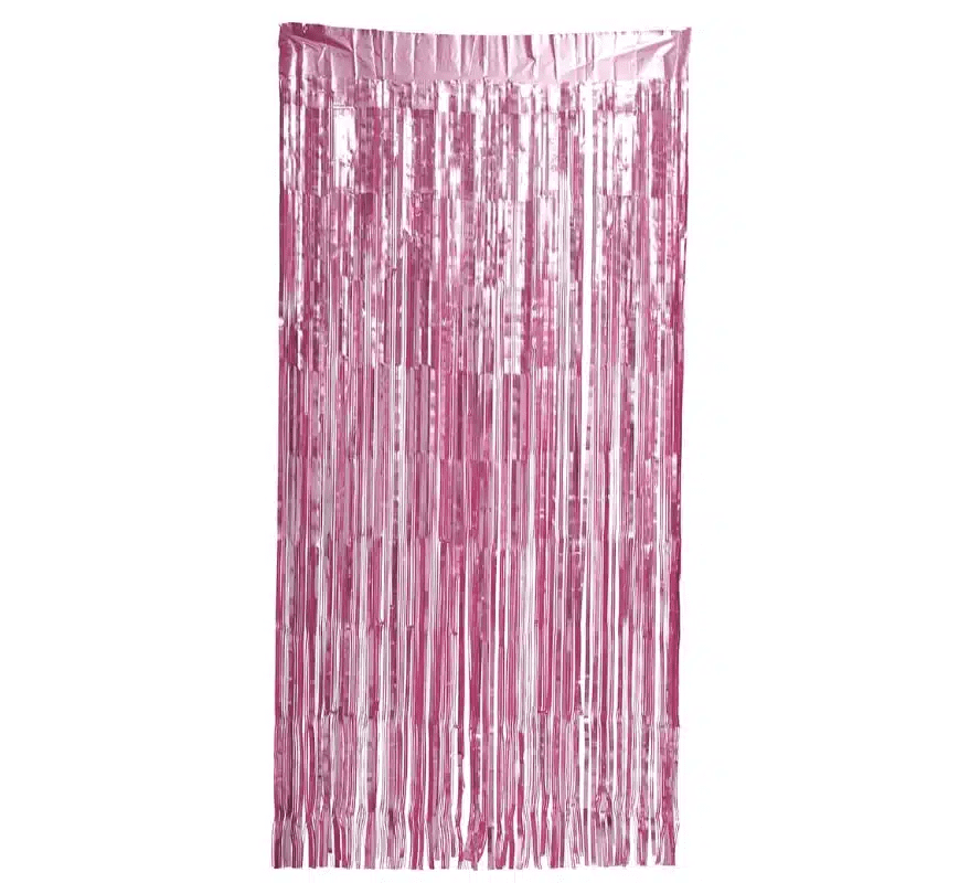 Tapis de rideau de porte rose 2m/ 1m