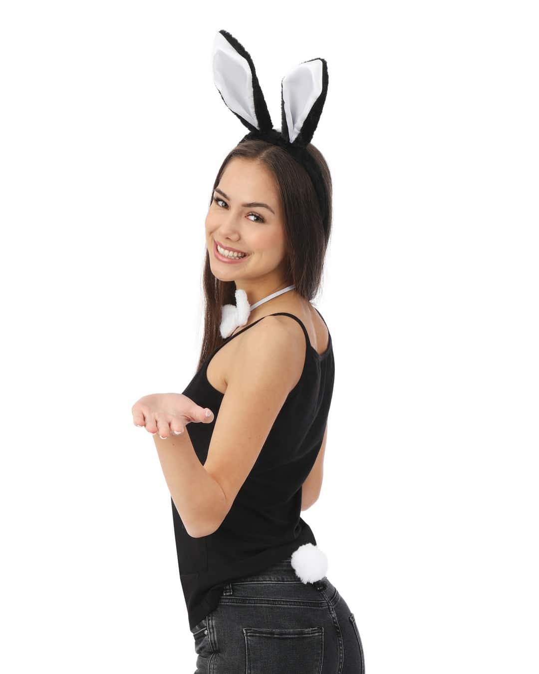 Set de lapin - noir et blanc