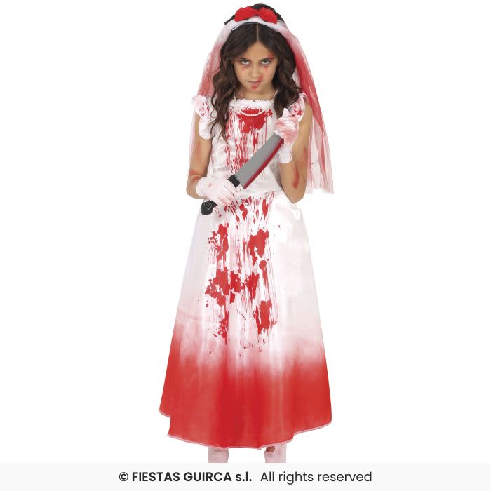 Femme ensanglantée Taille 10-12 ans
